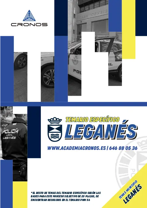 MUNICIPIOS TEMARIO LEGANÉS